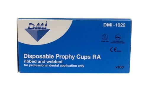 DMI RA Rubber Cups 100pk - DMI Dental Supplies Ireland - Next Day Delivery