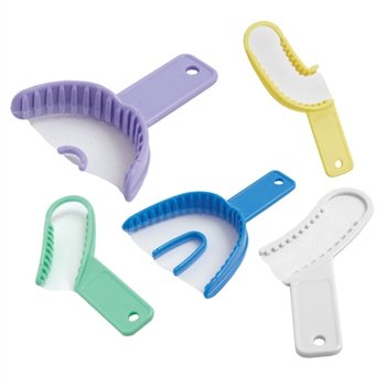 Perfection Plus 1-2-3 Impression Trays Sidless / White x 48 - DMI Ireland's Leading Dental Supplier - Next Day Delivery