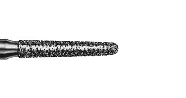 Komet Diamond Tapered Chamfer, Round Bur 5pk - DMI Dental Supplies Ireland - Next Day Delivery