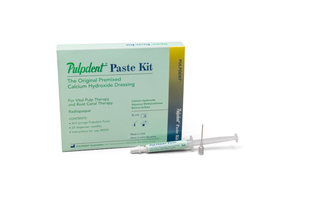 Pulpdent Calcium Hydroxide Paste Kit - DMI Dental Supplies Ireland - Next Day Delivery