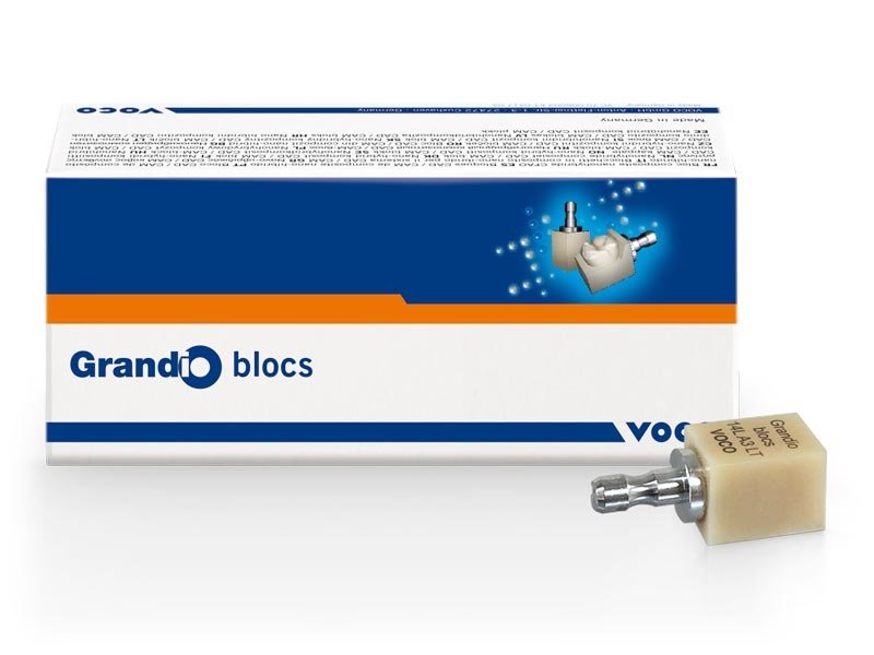 Voco Grandio Blocs 5pk A2 High Translucency
