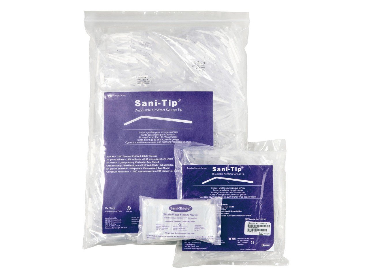 Dentsply Sirona Sani Tips Tips Shield - 200pk - DMI Ireland's Leading Dental Supplier - Next Day Delivery