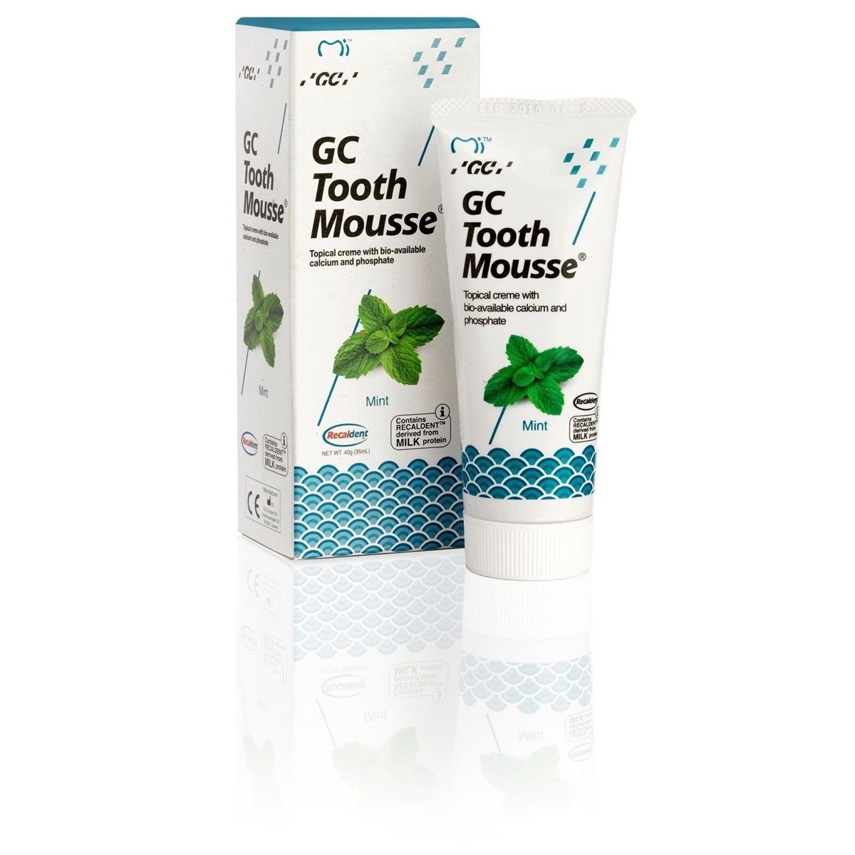 GC Tooth Mousse 10 X 40G(35ML) Mint - DMI Dental Consumables Ireland - Next Day Delivery