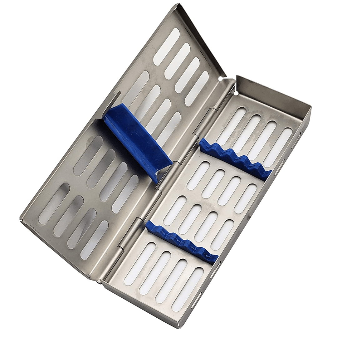 Perfection Plus 5-Instrument Cassette Tray & Cover Blue - DMI Dental Supplies Northern Ireland - Next Day Delivery